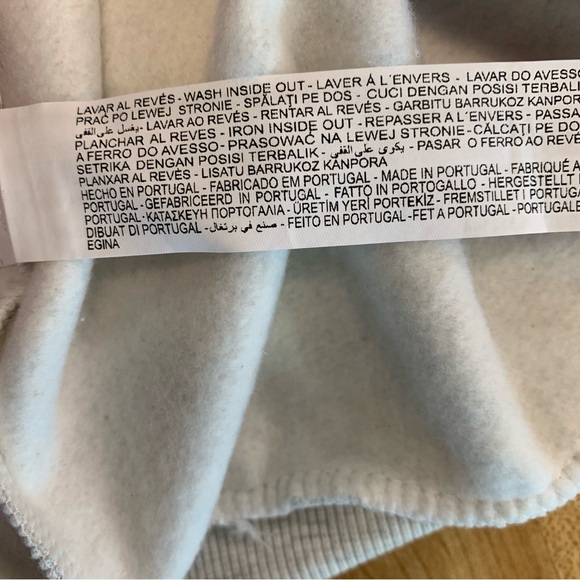 NWT Zara “OM🤍” Sweatshirt Size 13-14 Years - Picture 8 of 10